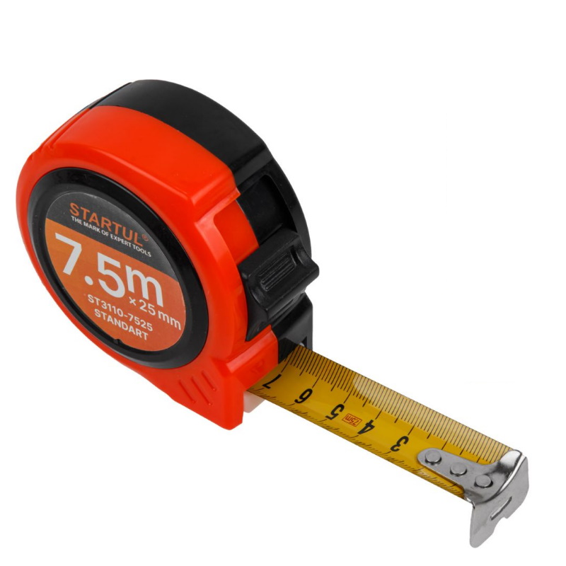 Рулетка Startul STANDART ST3110-7525 ST3110-7525 75м25мм 240₽