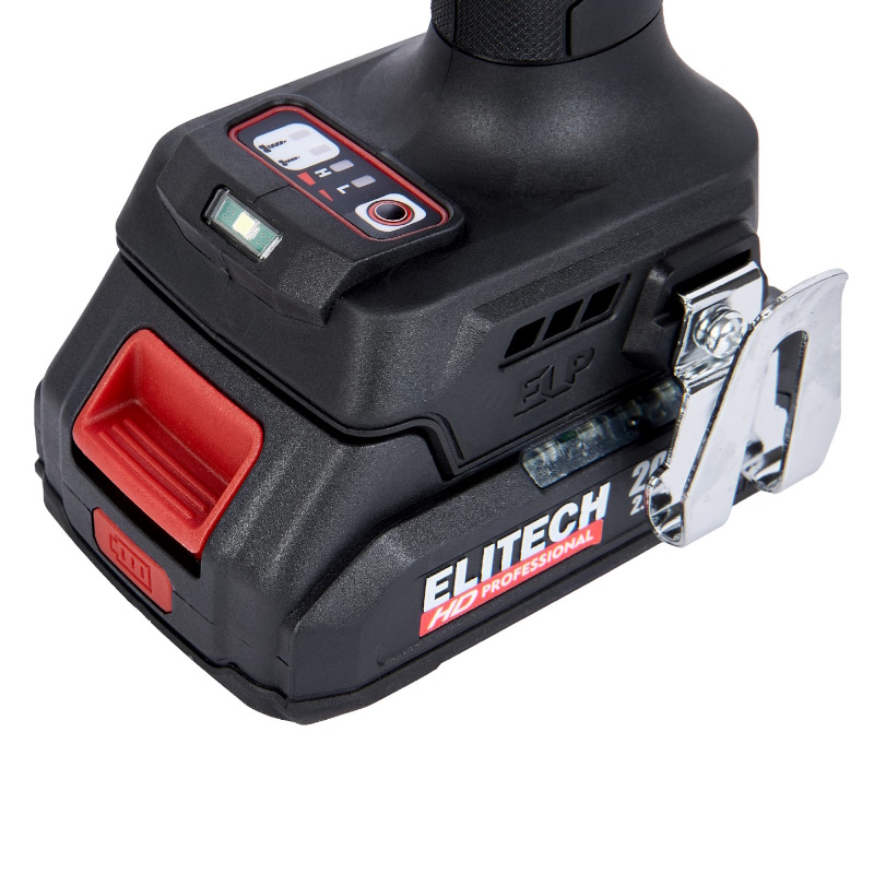 Винтовёрт аккумуляторный Elitech HD 205732 CS 2003SL E2201.055.01, 20 В, 2Ач, Li-Ion в Костроме