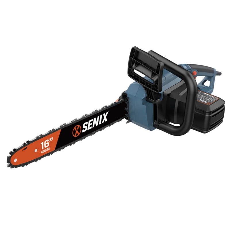 Пила цепная электрическая Senix CSE22-M4-EU, 2200 Вт, 16", шаг 3/8", паз 1.1 мм, 56 звеньев в Муроме