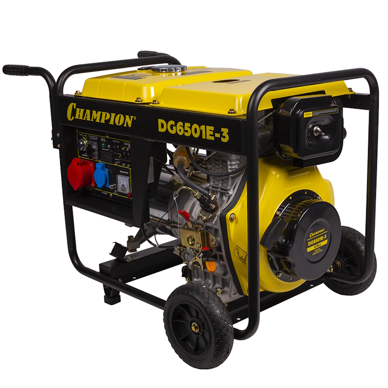 Дизельный генератор Champion DG6501E-3