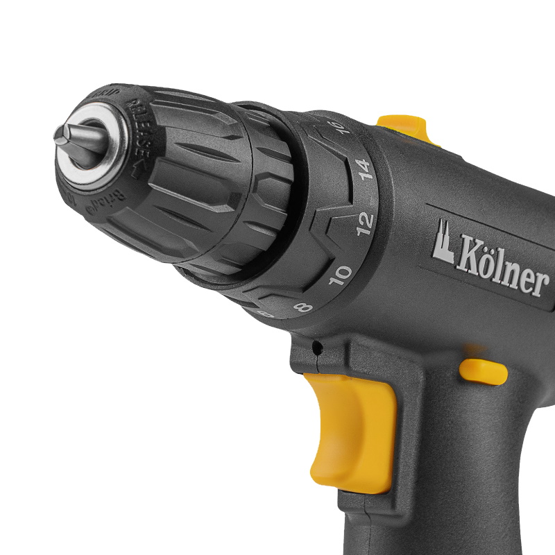 Дрель-шуруповерт аккумуляторная Kolner KCD 12/2L 4610264001871, 12 В, 25 Нм в Твери