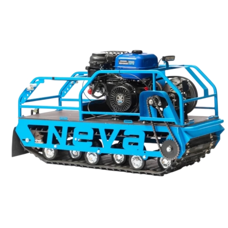 Мотобуксировщик Нева МС6Р-ZS GB460Ф 14лс с реверсом задний ход гусеница 500мм 159600₽
