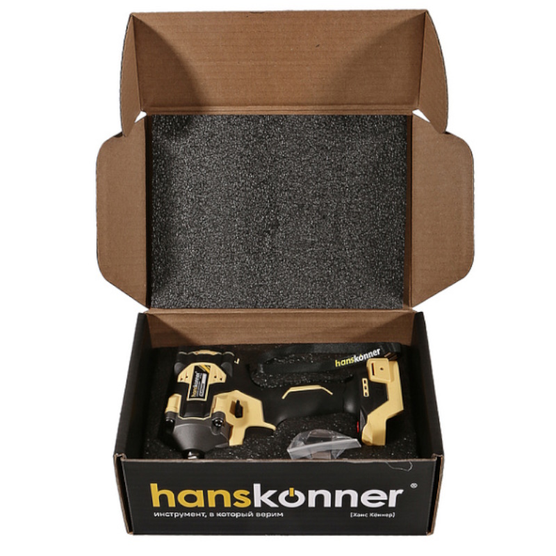 Гайковерт Hanskonner PLATINUM HCD20420BL, ударный, б/щ, 18В, 1BS (под Makita LXT), 420Нм, без АКБ/ЗУ в Угличе