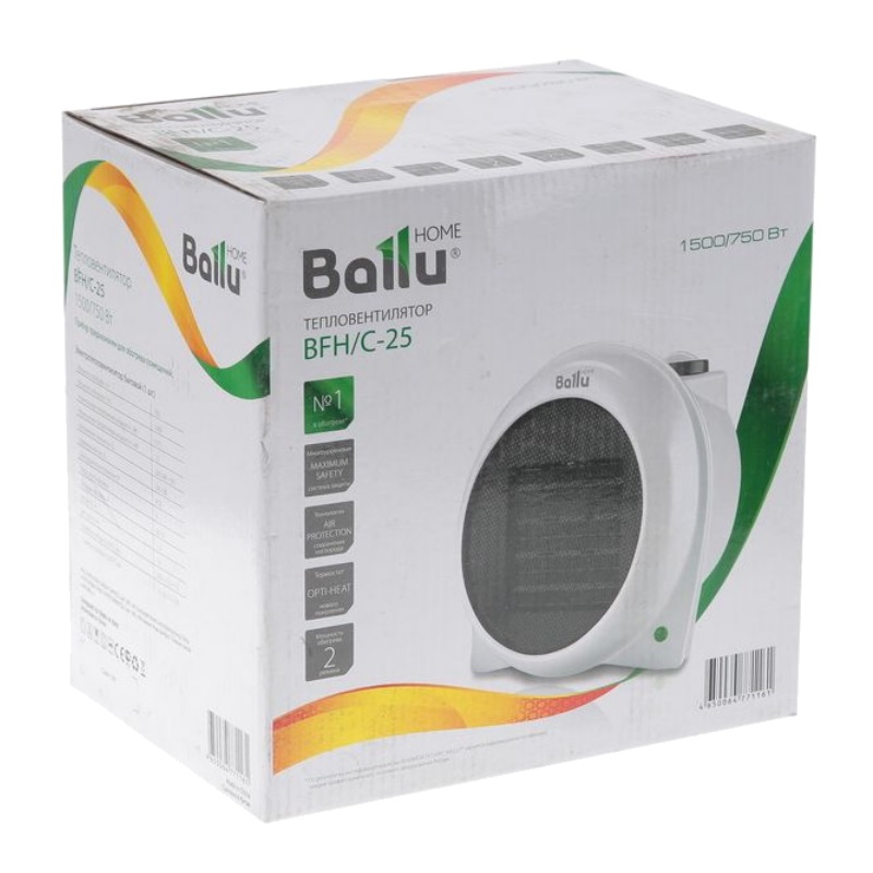 Тепловентилятор Ballu BFH/C-25 1500/850/0 в Твери