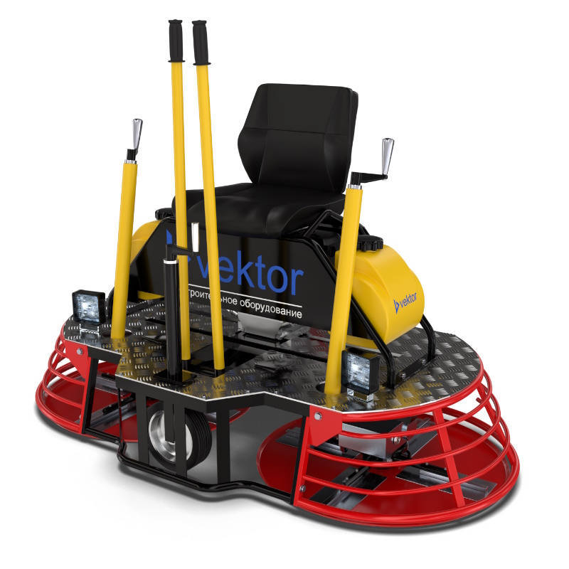 Двухроторная заглаживающая машина Vektor VTMG-800 3237 (Honda GX390)