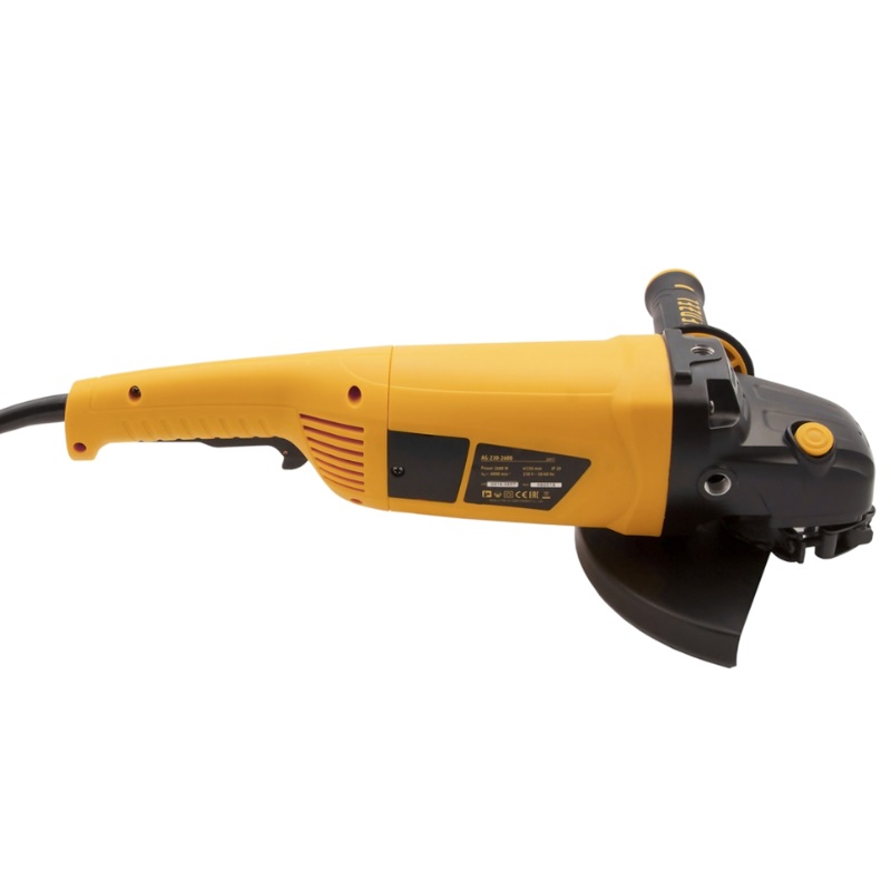 Угловая шлифмашина (болгарка) Denzel AG230-2600 26917, 230 мм, 2600 Вт, плавный пуск в Муроме