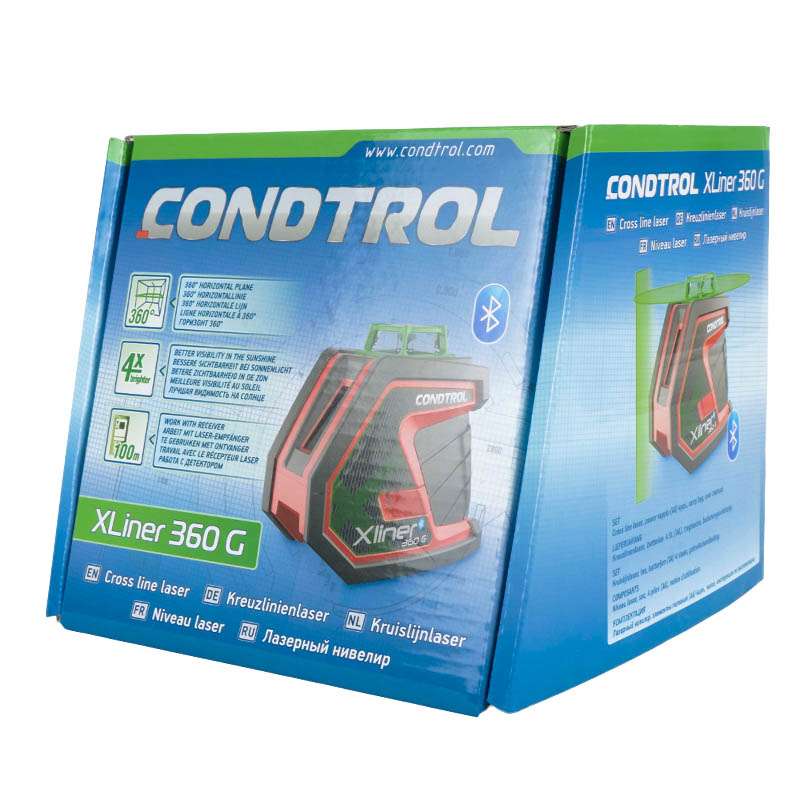 Лазерный нивелир Condtrol XLiner 360 G 1-2-134 в Череповце