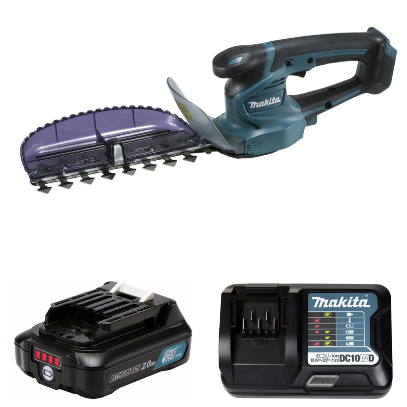 Аккумуляторный кусторез для обрезки ветвей Makita UH 201DWA (с аккумулятором 10.8 В, АКБ + ЗУ) в Туле