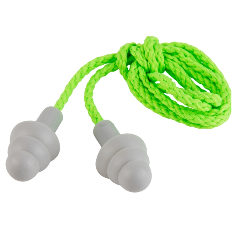 Беруши Jeta Safety JEM-832-C X-Fit многоразовые из термопластичной резины со шнурком 32дБ