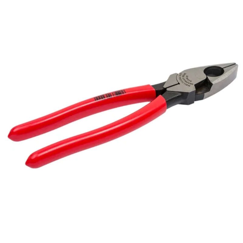 Плоскогубцы электромонтажные Knipex Lineman's KN-0901240, 240 мм, фосфатированные, обливные ручки в Муроме