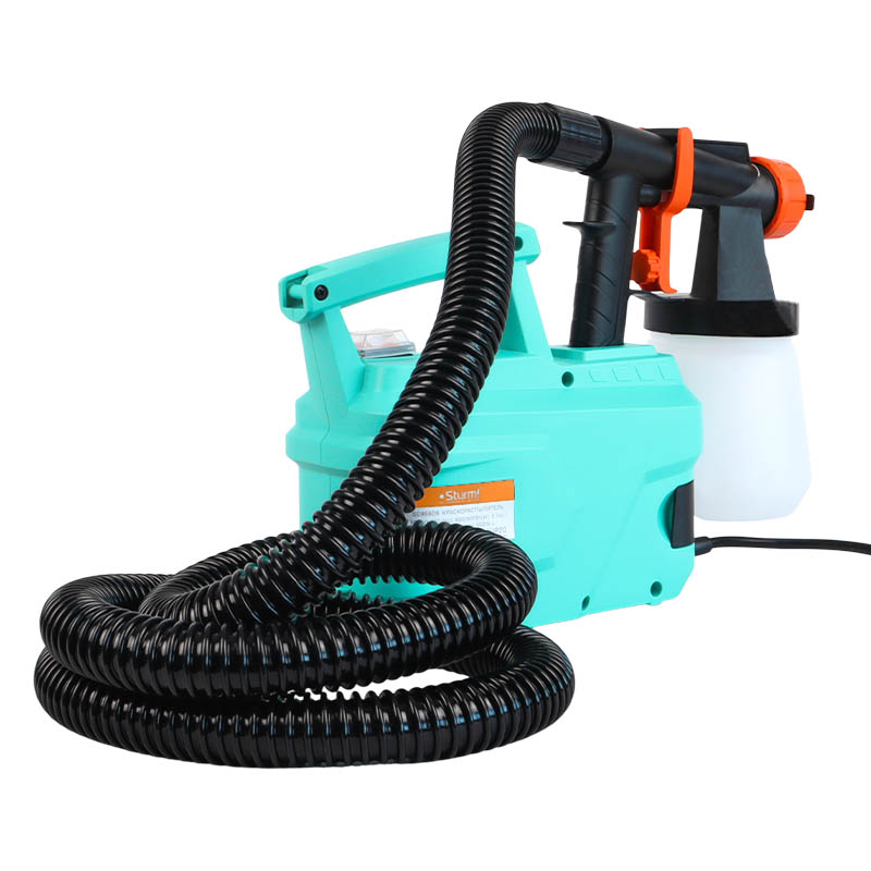 Сетевой краскопульт Sturm SG 9660 B, объем бачка 0,7 л, напряжение 220 В