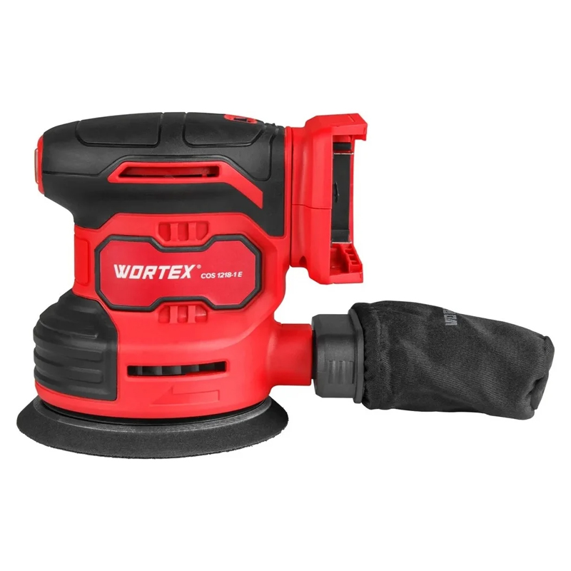 Аккумуляторная эксцентриковая шлифмашина Wortex COS 1218-1 E 1333435 (ALL1 SOLO 18В, 125 мм, 6000-13000 об/мин) в Рыбинске