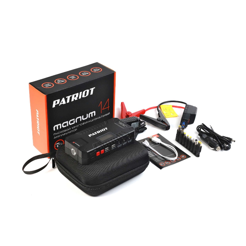 Пусковой многофункциональный аккумулятор Patriot Magnum 14 в Туле