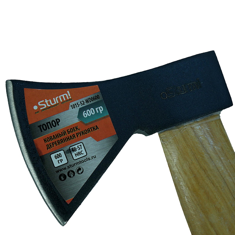 Топор Sturm 1015-52-WD0600, 600г, деревянная рукоятка в Иваново