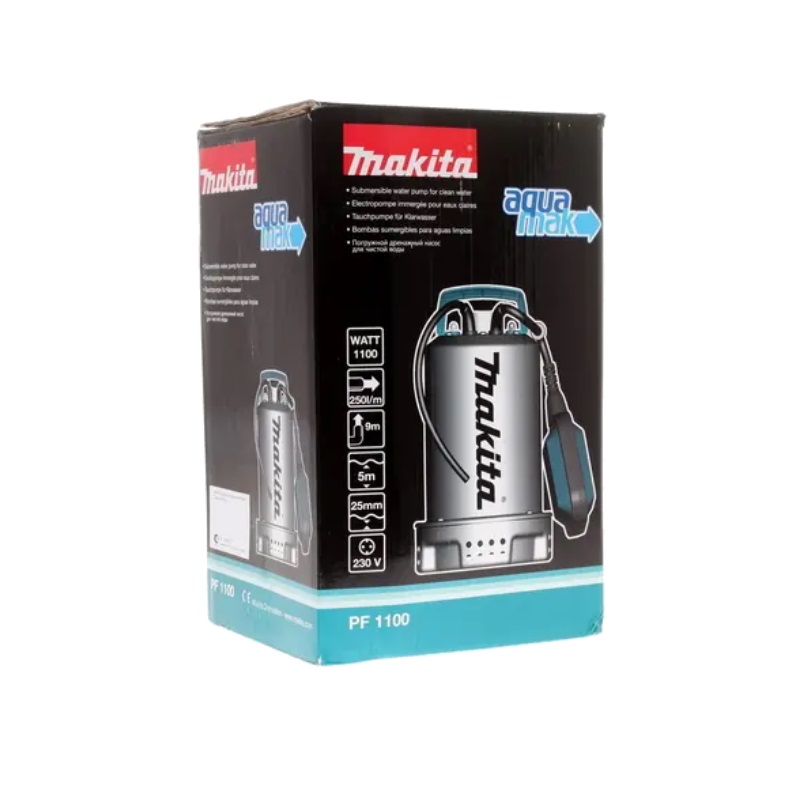 Насос дренажный для чистой воды Makita PF1100 в Переславле