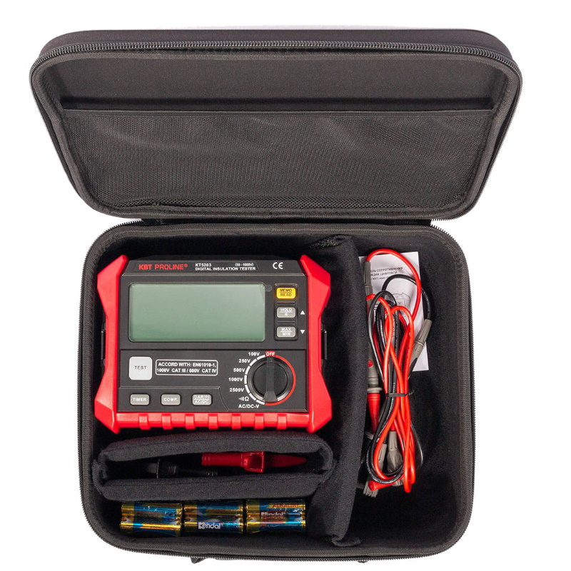 Мегаомметр цифровой КВТ KT 5203 серия PROLINE 89638 в Твери