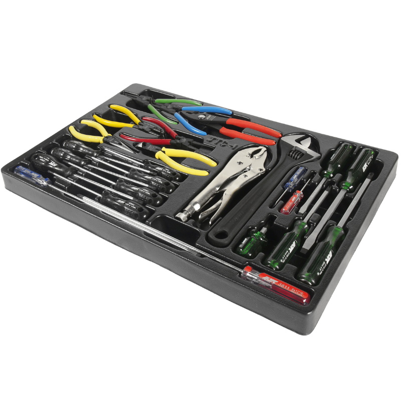 Набор инструментов для тележки инструментальной-3931 JTC JTC-39311 1-я секция 25 предметов 17786₽