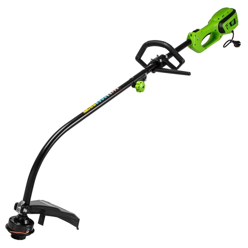 Триммер электрический Сибртех ЭКИ-1100 96631, 1100 Вт, 350 мм, разборная штанга