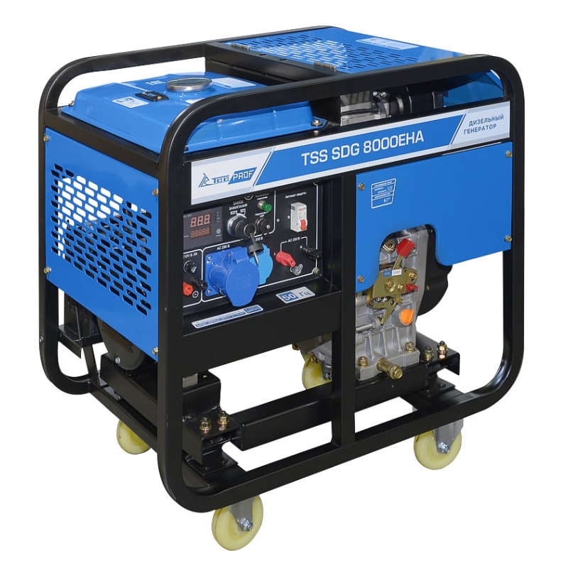 Дизельный генератор TSS SDG 8000EHA, 100050 в Ярославле