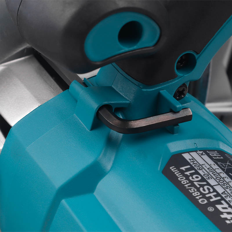 Пила дисковая Makita HS7611K,1600Вт, 5500об\м, диск-ф190х30мм, рез-65мм, Кейс в Коврове