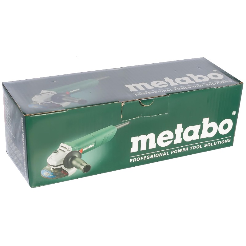 Угловая шлифмашина (болгарка) Metabo W 750-125 6012310101, 125 мм, 750 Вт в Твери