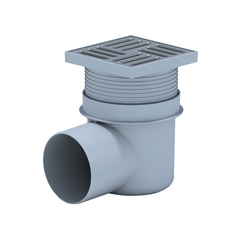 Трап гориз. вып. 110, рег. решетка 15х15 нерж сухой TQ1612