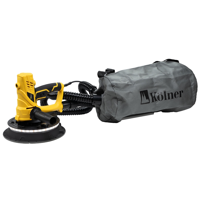 Машина шлифовальная для стен и потолков Kolner KWS 900-225L 4610264004025, 225мм, 900Вт (12 полотен, мешок 20л, оснатска) в Вологде