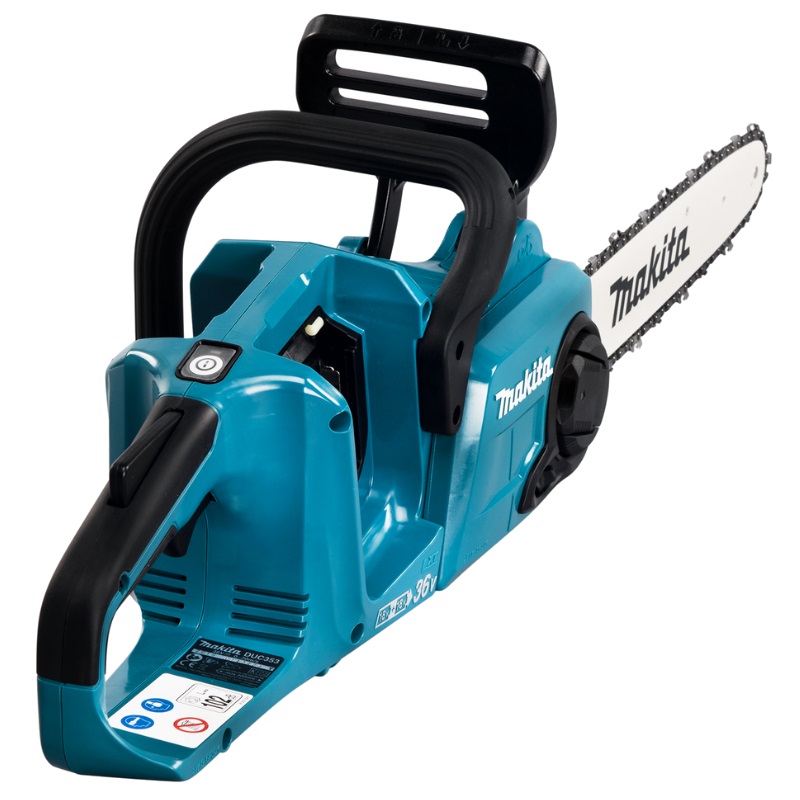 Пила цепная аккумуляторная 36 В Makita DUC353Z (без АКБ и ЗУ) + Makita 191L75-3 Набор (ЗУ DC18RD + Аккумуляторы BL1850B - 2 шт.) в Твери