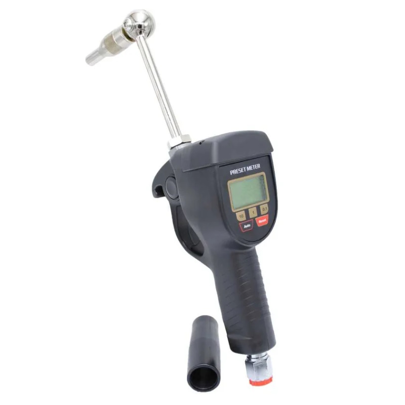 Пистолет с электронным счетчиком Petropump AC-16 PP732001, для масла, жесткий носик, 1/2" BSP (F), 20 л/мин