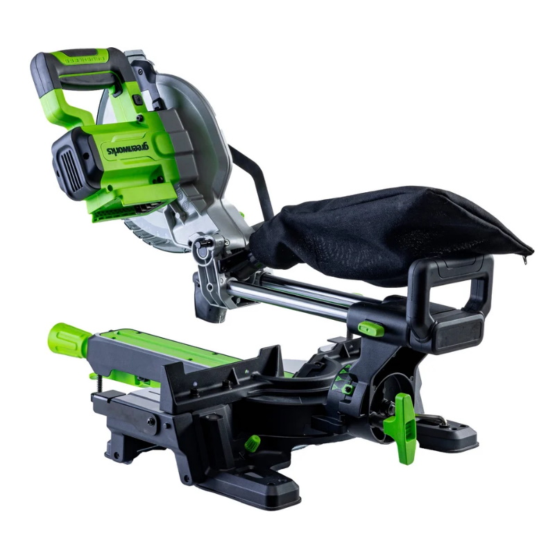 Торцовочная пила Greenworks GD24MS216 24V 1501707UA, аккумуляторный, бесщеточный, 4800 об/мин, 216x30мм, рез 65х310мм,1х2Ач, ЗУ в Туле