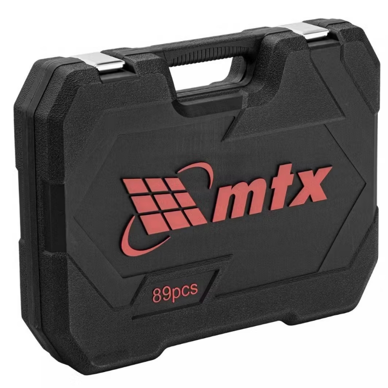 Набор инструментов MTX 135299, 1/2", 1/4", CrV, пластиковый кейс 89 предметов в Муроме