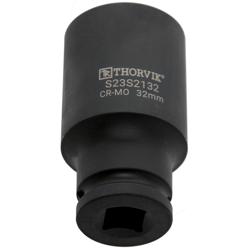 Головка торцевая ударная Thorvik S23S2132 054441, глубокая, 1/2"DR, 32 мм в Рыбинске