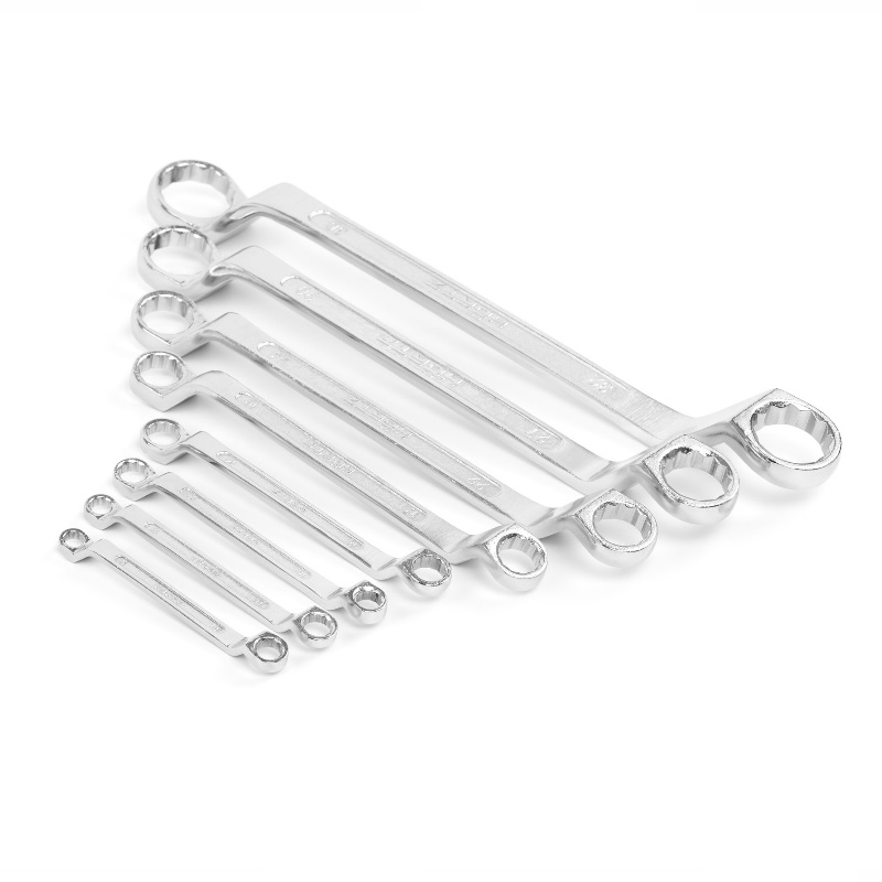 Набор ключей накидных двусторонних Hortz 1146624 8 шт 8-36 хромированных 3203₽