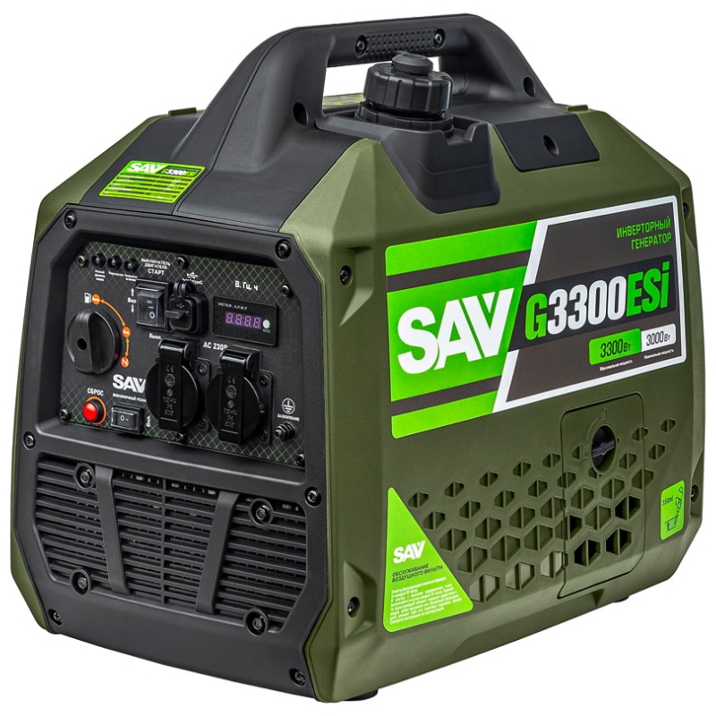 Бензогенератор инверторный SAV G3300ESi 555558 в Иваново