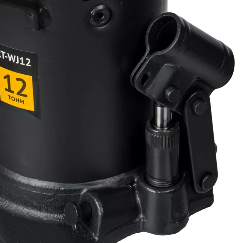 Домкрат бутылочный, двухштоковый, профессиональный Runtec RT-WJ12, 12 т, 235-590 мм в Кинешме