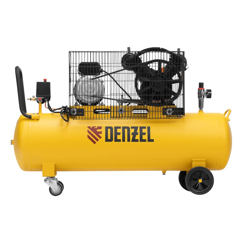 Компрессор воздушный Denzel BCV2300/100 58111, 2,3 кВт, 440 л/мин, 100 л в Костроме