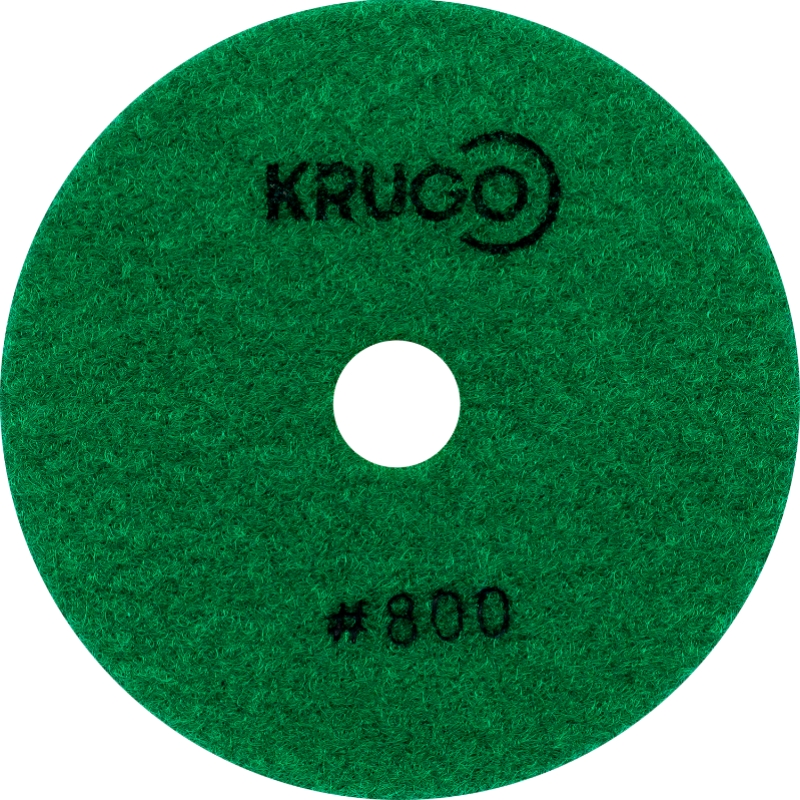 Круг алмазный Krugo PPD040800, гибкий, шлифовальный(АГШК), №800, сухой, 100 мм, 10 шт. в Иваново
