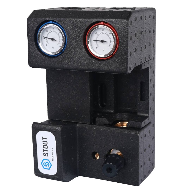 Насосная группа Stout SDG-0007-002001, с 3-х ходовым приводным смесителем, 3/4" без насоса в Туле