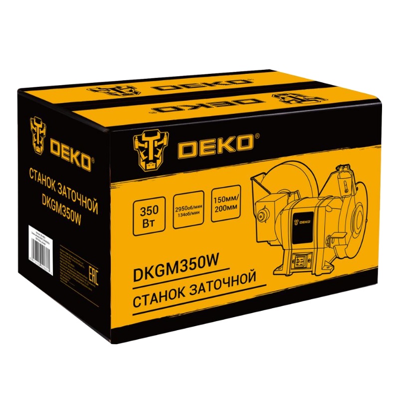 Станок заточной Deko DKGM350W 063-4423 (200/150 мм, угловой) в Туле