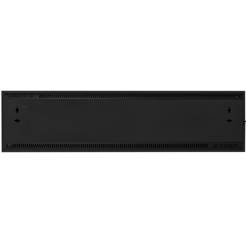 Отопительная панель Stout GREY STONE SCT SCT-00GB-012030, 120*30, серый гранит/черный корпус в Иваново