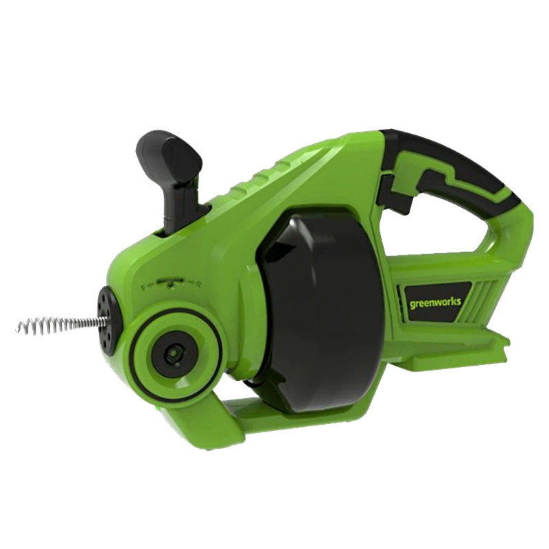 Трос сантехнический аккумуляторный Greenworks G24DA 3707307, 24V, без АКБ и ЗУ в Ярославле