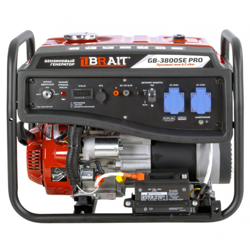 Бензиновый генератор Brait GB-3800SE PRO, 02.01.096.035 во Владимире