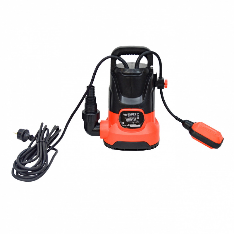 Насос дренажный погружной Brait ND-900C 23.01.159.077, 225л/м, 900Вт, 5 мм, максимальный напор 9,5м в Муроме