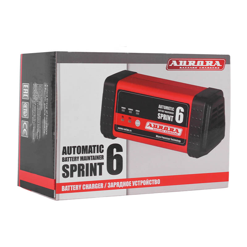 Интеллектуальное зарядное устройство для аккумулятора Aurora SPRINT-6 в Иваново