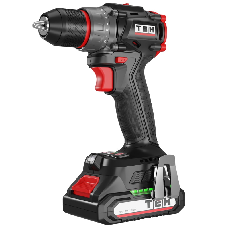 Дрель аккумуляторная Teh TDBL420-2B, 20V в Угличе