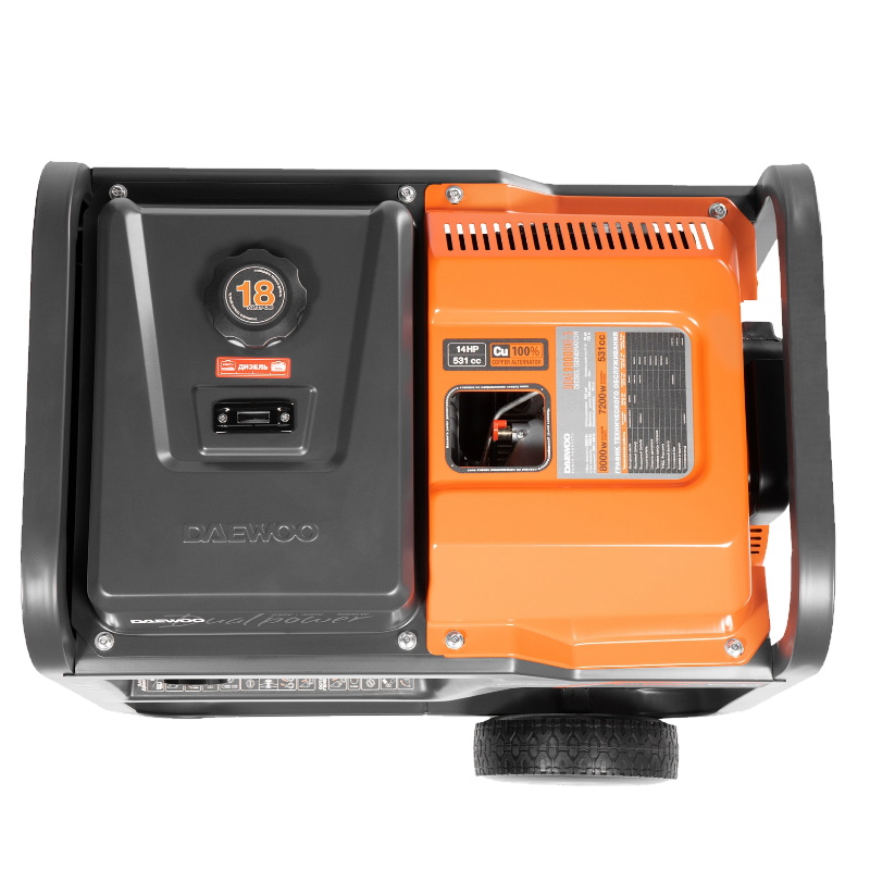 Дизельный генератор Daewoo DDAE 9000DXE-3 в Череповце