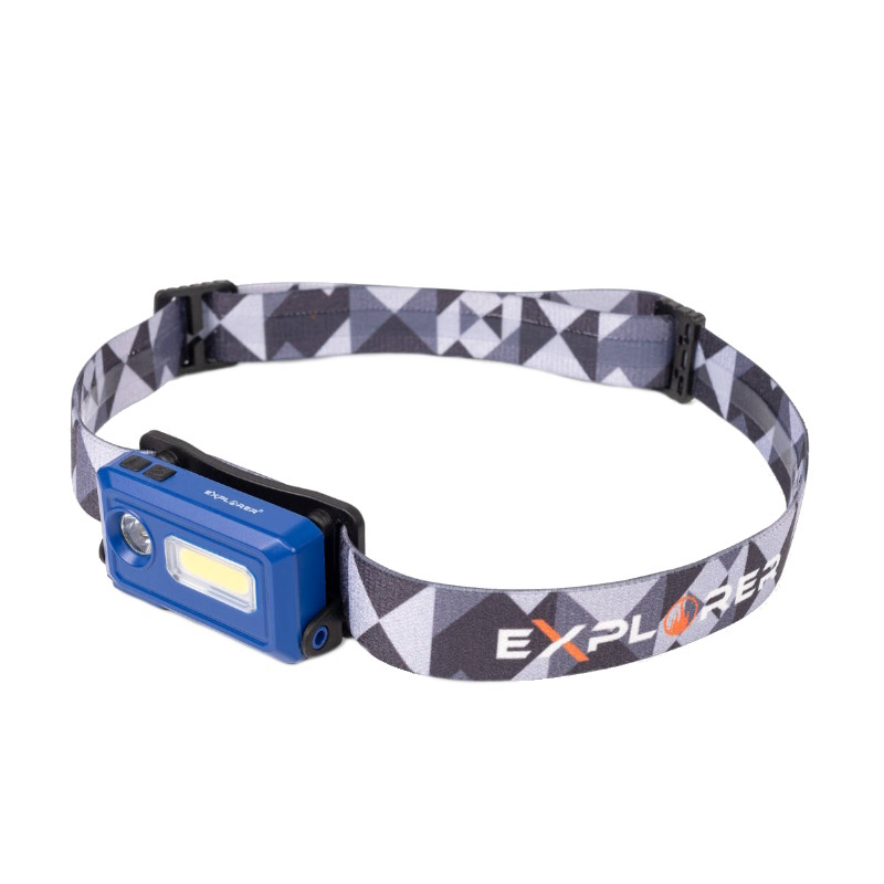 Фонарик налобный светодиодный КВТ HL-6570 82069 со встроенным аккумулятором 1521₽