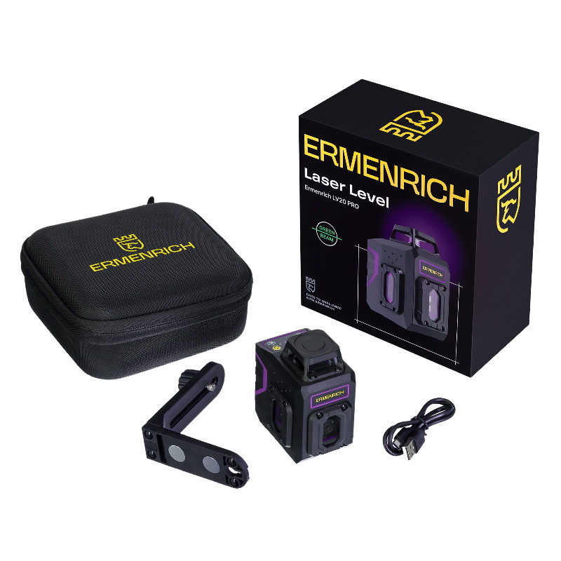 Уровень лазерный Ermenrich PRO LV20 84654