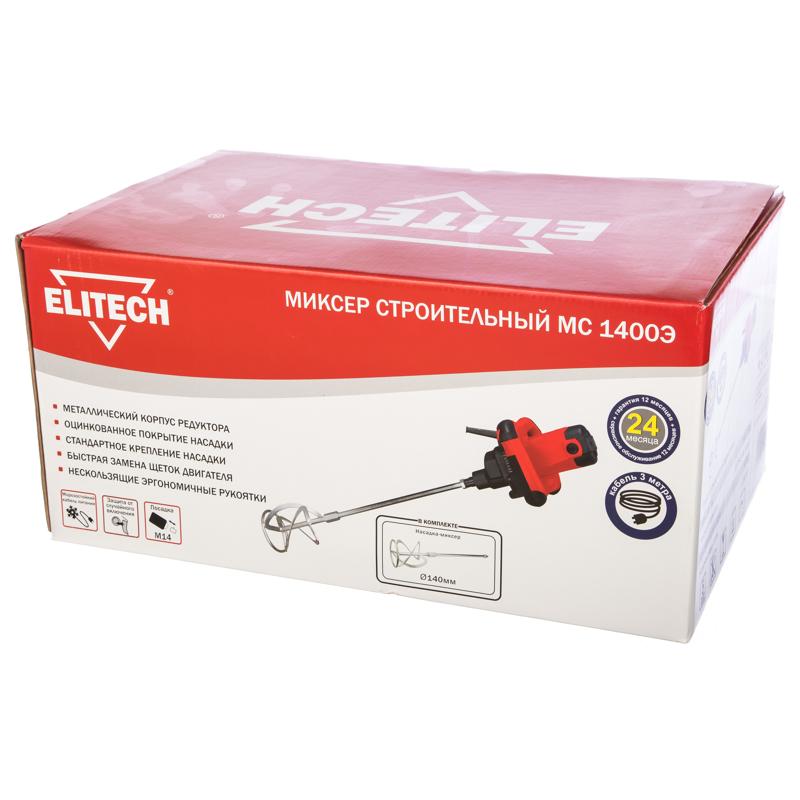 Дрель-миксер Elitech МС 1400Э 181249