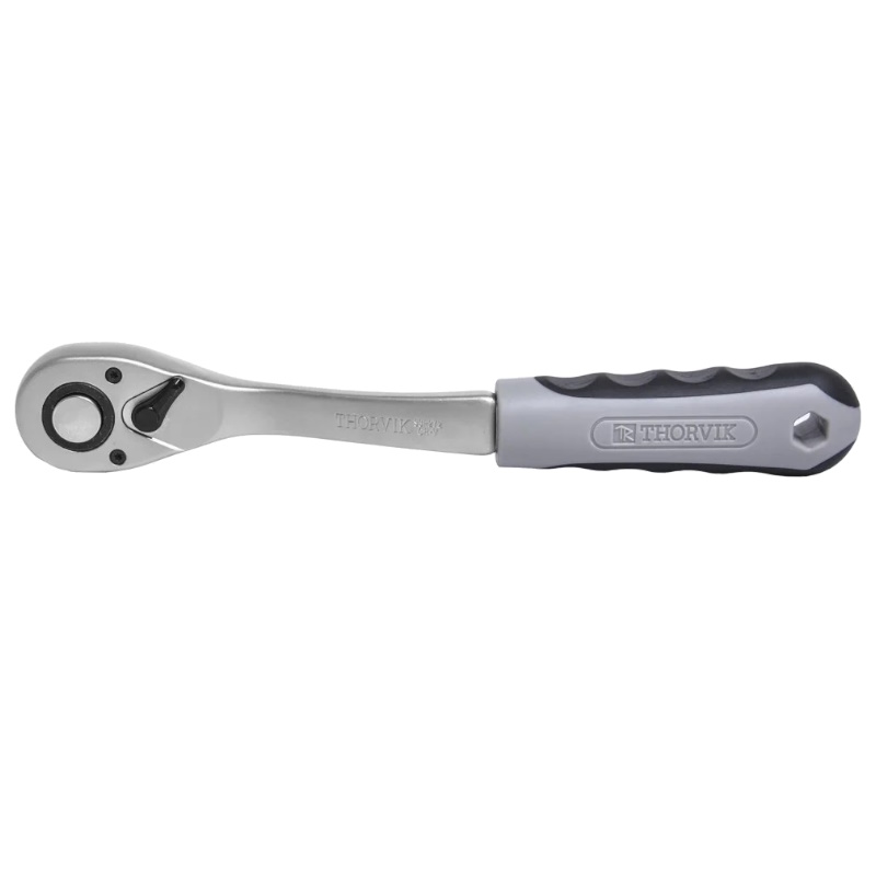 Трещоточная рукоятка Thorvik S2R272 054323, изогнутой формы, 3/8"DR, 72 зубца в Угличе